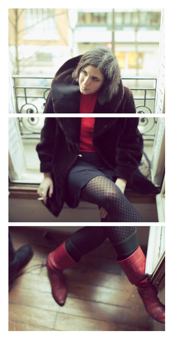Manue - Window Triptych by Tom Spianti