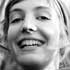 Julie enjoying cornfield, photo by Tom Spianti